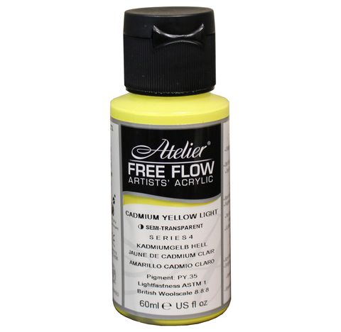 Atelier Free Flow Cadmium Yellow Light S4 60ml
