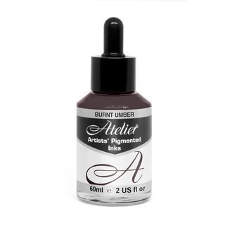 Atelier  Acrylic Ink Burnt Umber 60ml