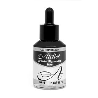 Atelier Acrylic Ink Carbon Black 60ml