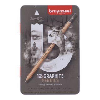 Bruynzeel Expression Graphite Pencil Set 12