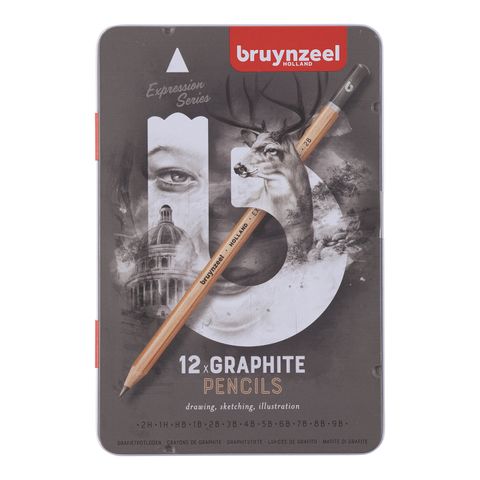 Bruynzeel Expression Graphite Pencil Set 12