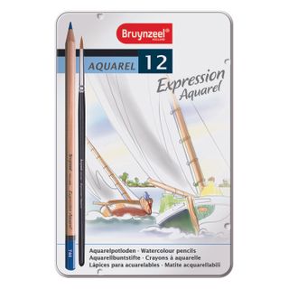 Bruynzeel Expression Aquarel Pencil Tin 12