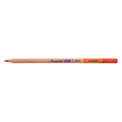 Bruynzeel Design Coloured Pencil 31 Vermillion