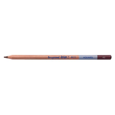 Bruynzeel Design Aquarel Pencil Dark Brown 43