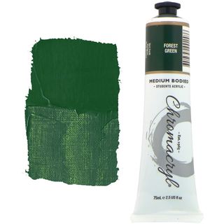 Chromacryl 75ml Forest Green