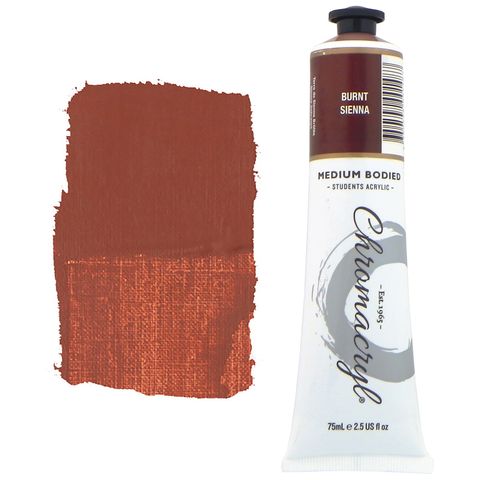 Chromacryl 75ml Burnt Sienna