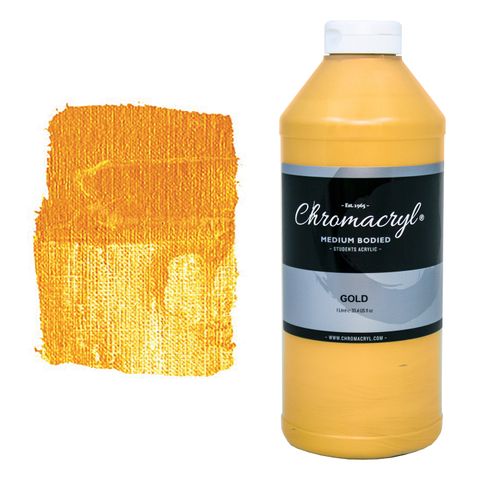 Chromacryl 1 lt Gold