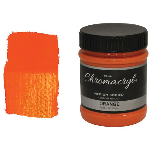 Chromacryl 250ml Orange