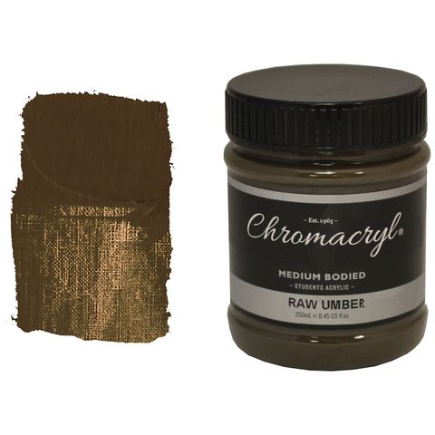 Chromacryl 250ml Raw Umber