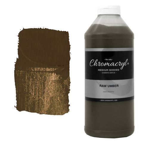 Chromacryl 1 lt Raw Umber