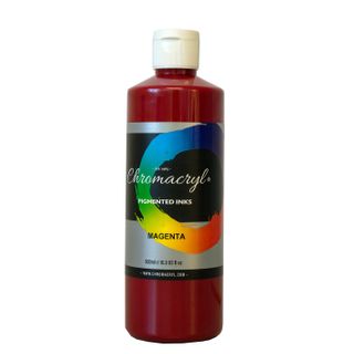 Chromacryl Pigmented Ink Magenta 500ml