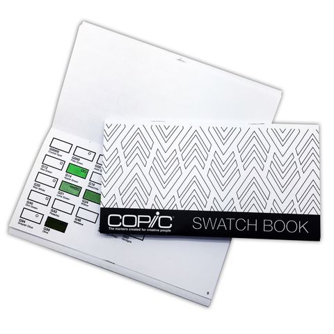 Copic Colour Swatch Book