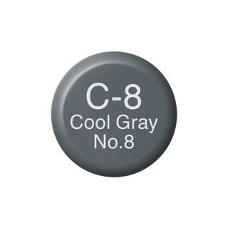 Copic Ink C8 - Cool Gray No.8 12ml