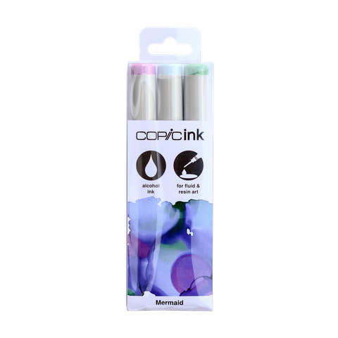 Copic Alcohol Inking Set 3pc Mermaid