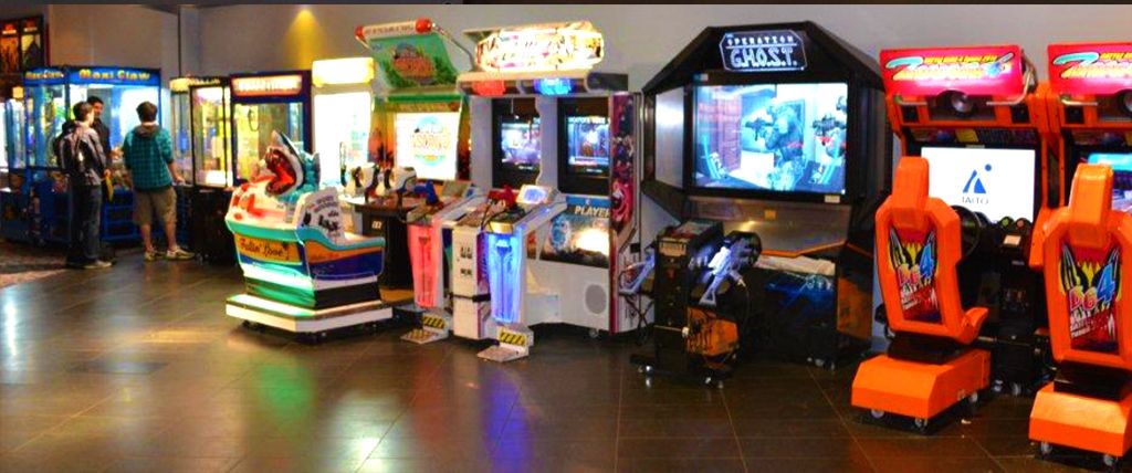 vending games in an arcade