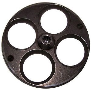 Disk hopper carousel 4 holes