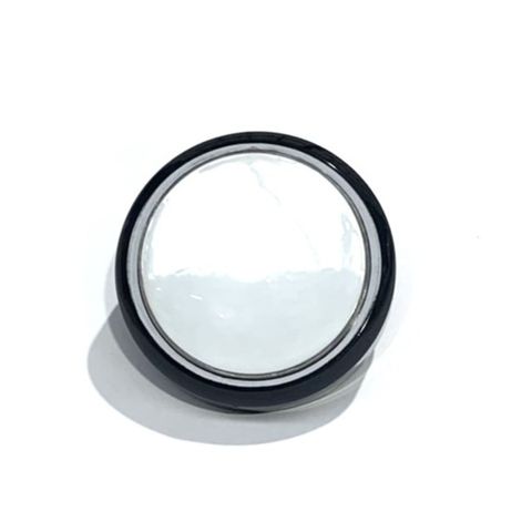 Illuminated 100mm Domed Button White