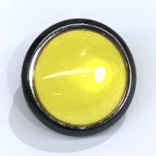 Illuminated 100mm domed button Yellow
