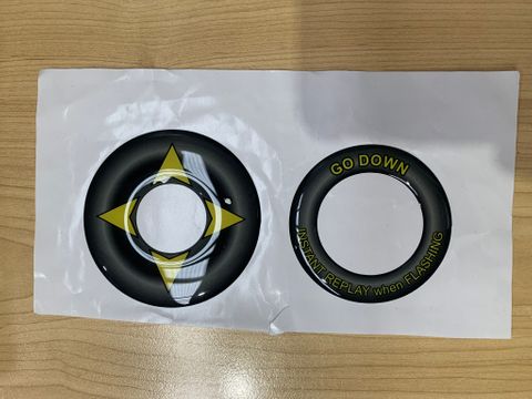 Dome Label Joystick E-Claw