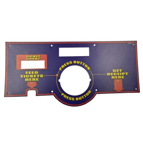TS Insert Door Artw w/button & print (PURPLE)