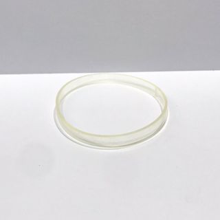 Ticket Station Flat Belt Clear 1/16x1/4in