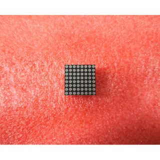 LED Block Dot 8x8 Amber 20x20mm 16pins