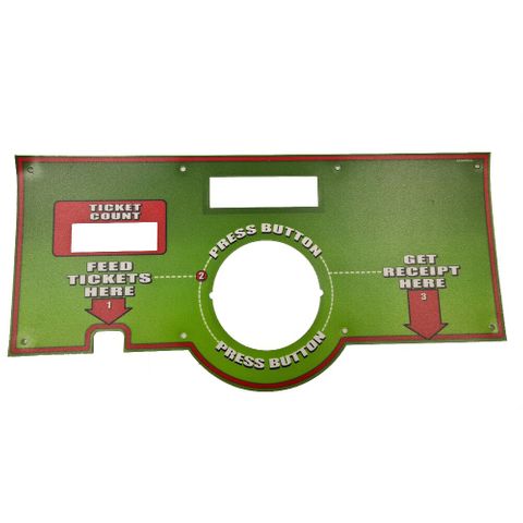TS Insert Door Pur Artw w/button & print (GREEN)