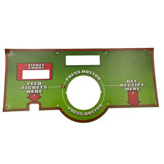 TS Insert Door Pur Artw w/button & print (GREEN)