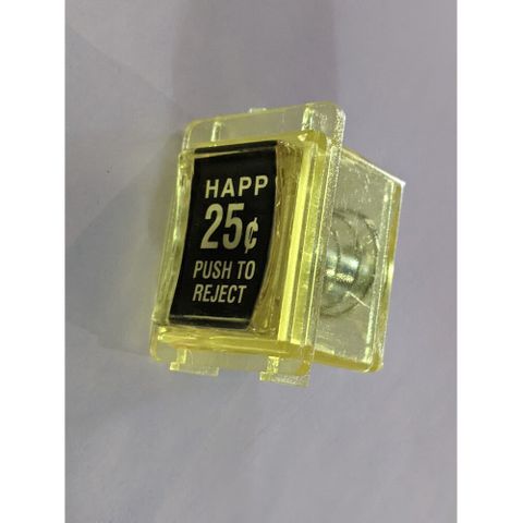 Yellow Reject Button Assembly