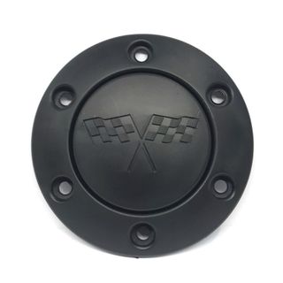 Happ Daytona Steering Cap with Checkered Flag
