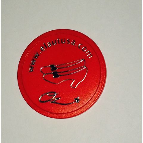 WOZ Red chip pvc 1500/bag
