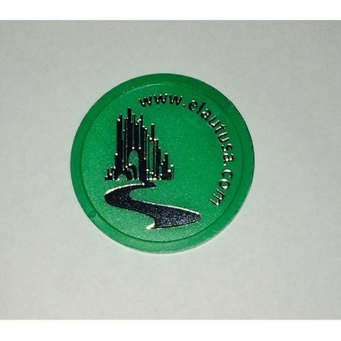 WOZ Green chip pvc 1500/bag
