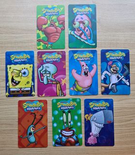 SpongeBob Pineapple Cards, 150 per set