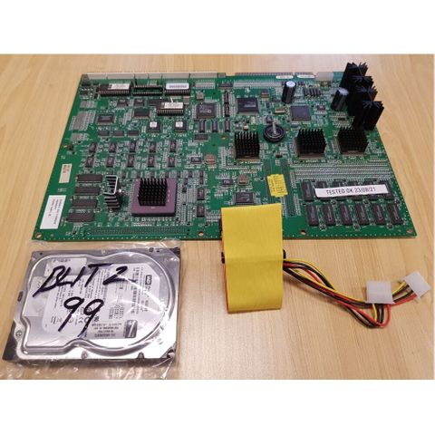 Blitz 99 PCB, with HDD, 2 Player, Midway, Original PCB