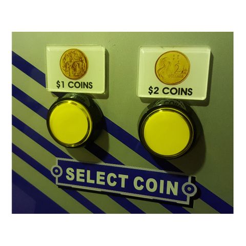 Coin Changer Yellow Button
