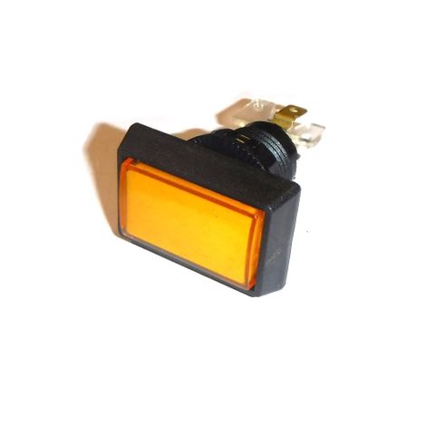 Illumina Push Button Rect 50x33mm Amber