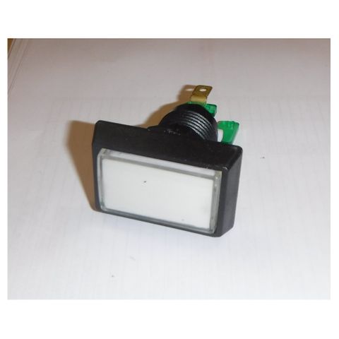 Illuminated Push Button Rect 50x33mm Clear