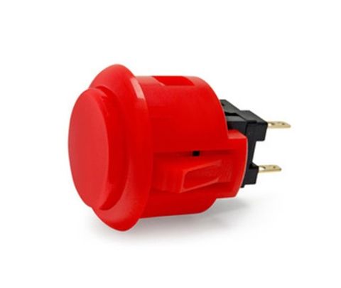 Push Button 24mm Red