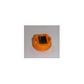 Push Button 30x18mm Orange
