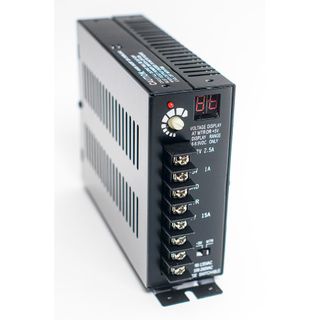 Power supply +5V/15A,+12V/2.5A - with Meter