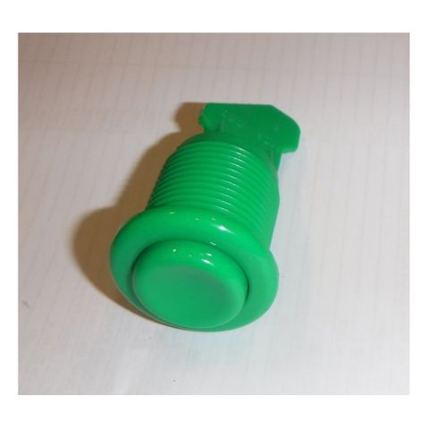 Push button Green 33mmOD Concave MCA