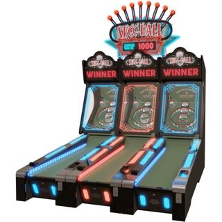 SkeeBall Glow Game Blue/Red