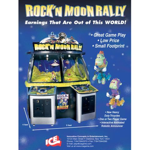 Rock N Moon Rally, Machine