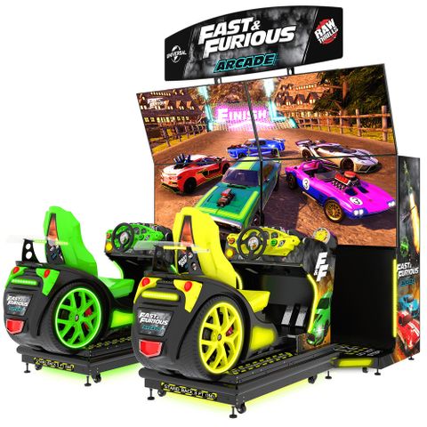 Fast & Furious DLX Arcade, Machine