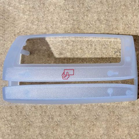 Intercard Clear Housing, W/ MAG Stripe