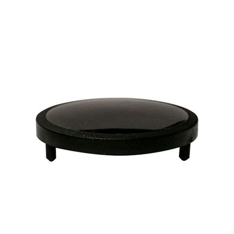 Solid Black Cap F/3 Spoke Wheel