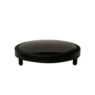 Solid Black Cap F/3 Spoke Wheel