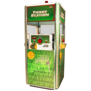 Ticket Station 2 sides with printer