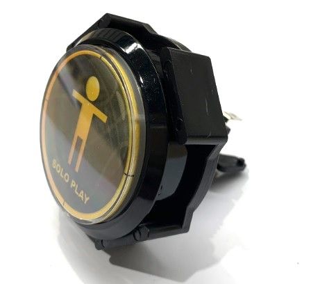 Extreme Shots Button SOLO PLAY w/decal