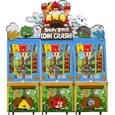 Angry Birds Coin Crash, 3 Player, Machine